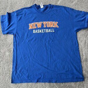 New York Knicks NBA Basketball 2015 16 Season Opening Night shirt retro